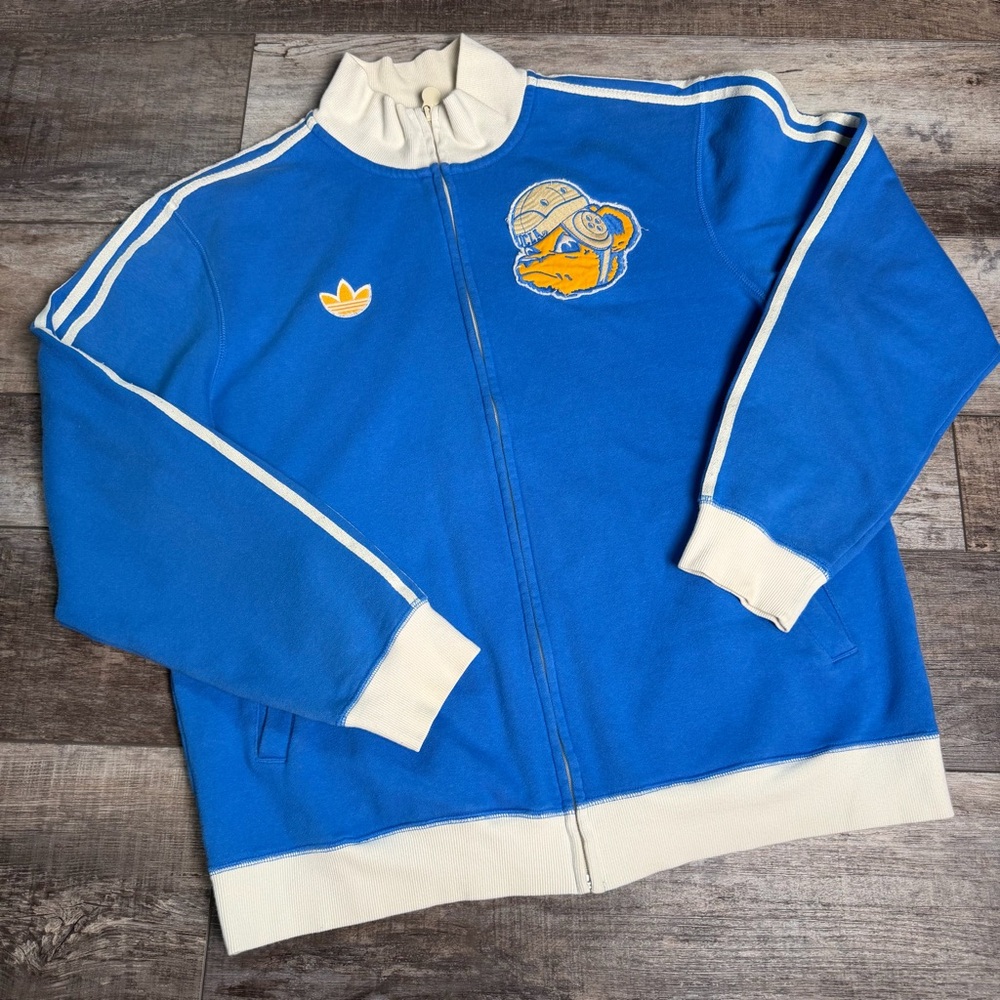 Adidas UCLA Bruins Zip Jacket with Wrestling Bear XL